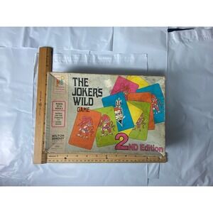 Milton Bradley The Jokers‎ Wild Game 2nd Edition Board Game Ages 10 Adult